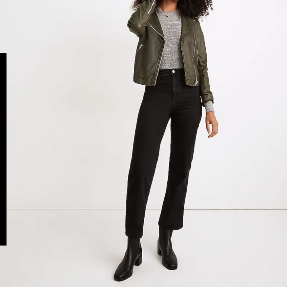 Madewell Slim Wide-leg Crop Jeans